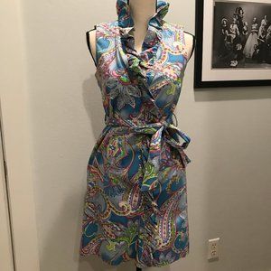 Melly Paisly Dress - Size 6